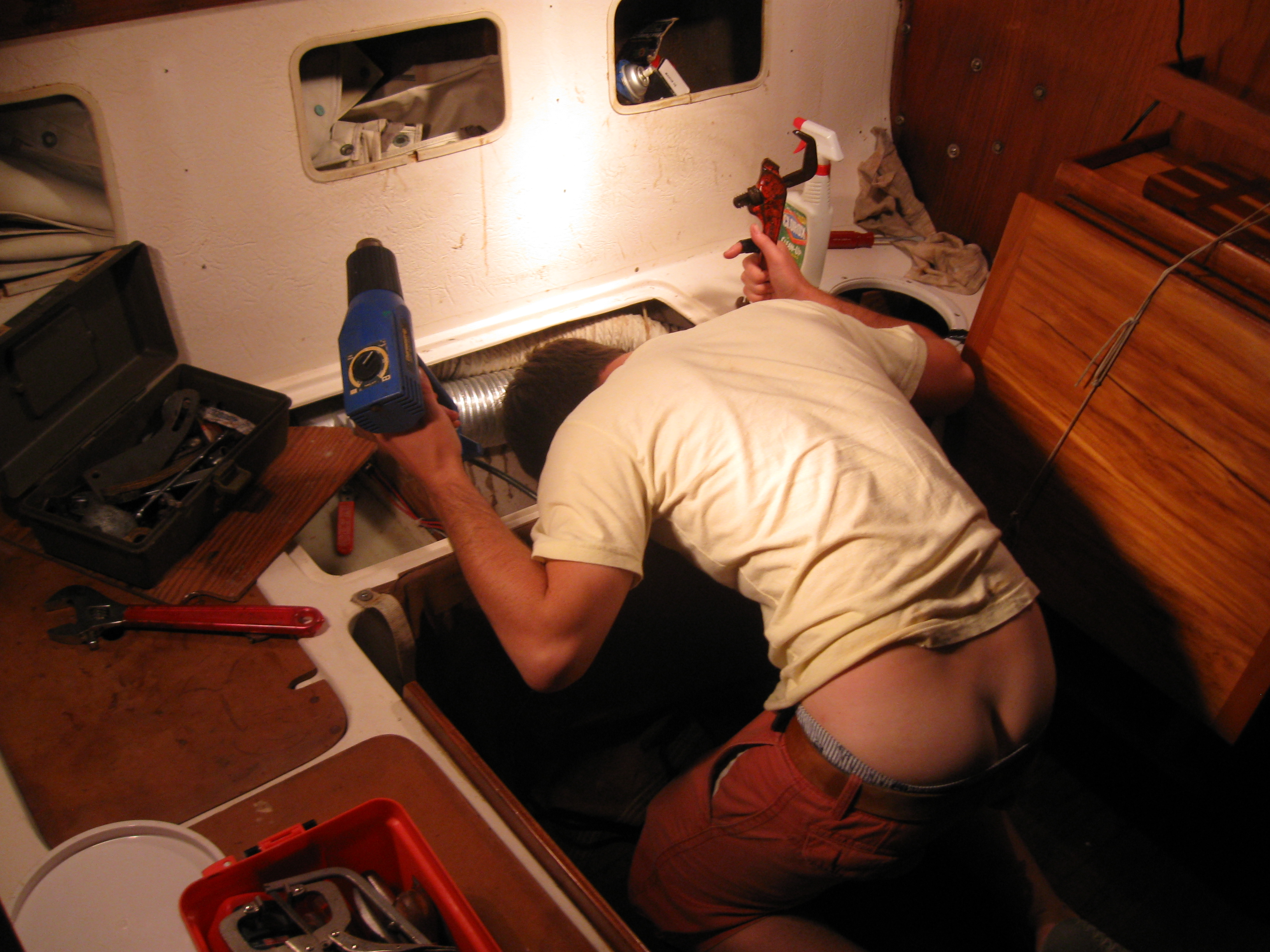 The Power of a "Plumbers Crack" .