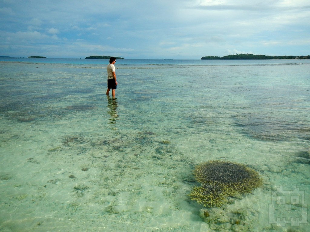 Aaron in the Lagoon